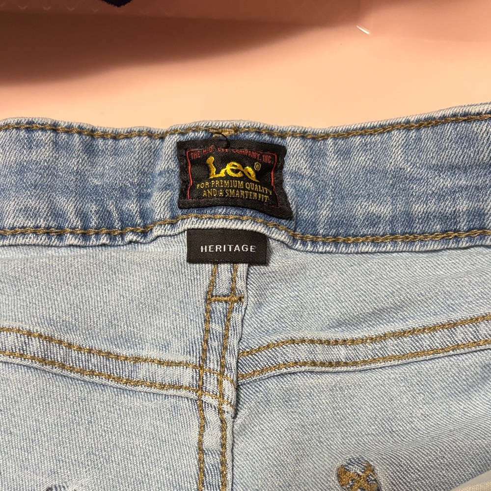 Lee Women's Denim Blue Flare Jeans